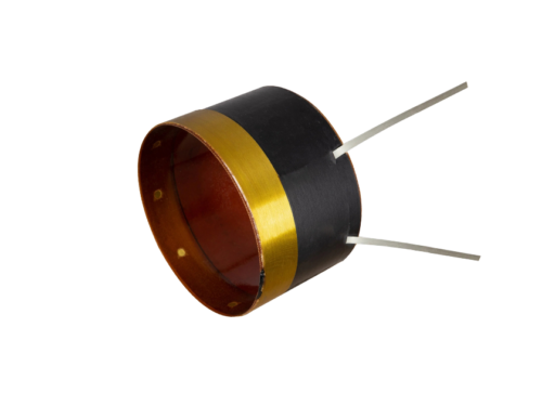 Flat wire voice coil